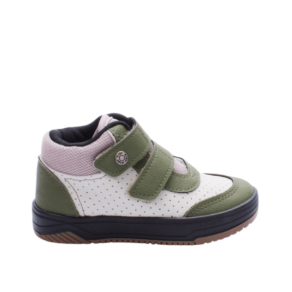 Tenis Happy Verde Militar Bege